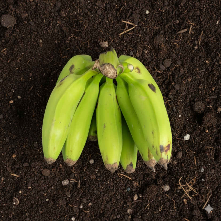 Organically Grown Banana Raw (Kaccha Kela)