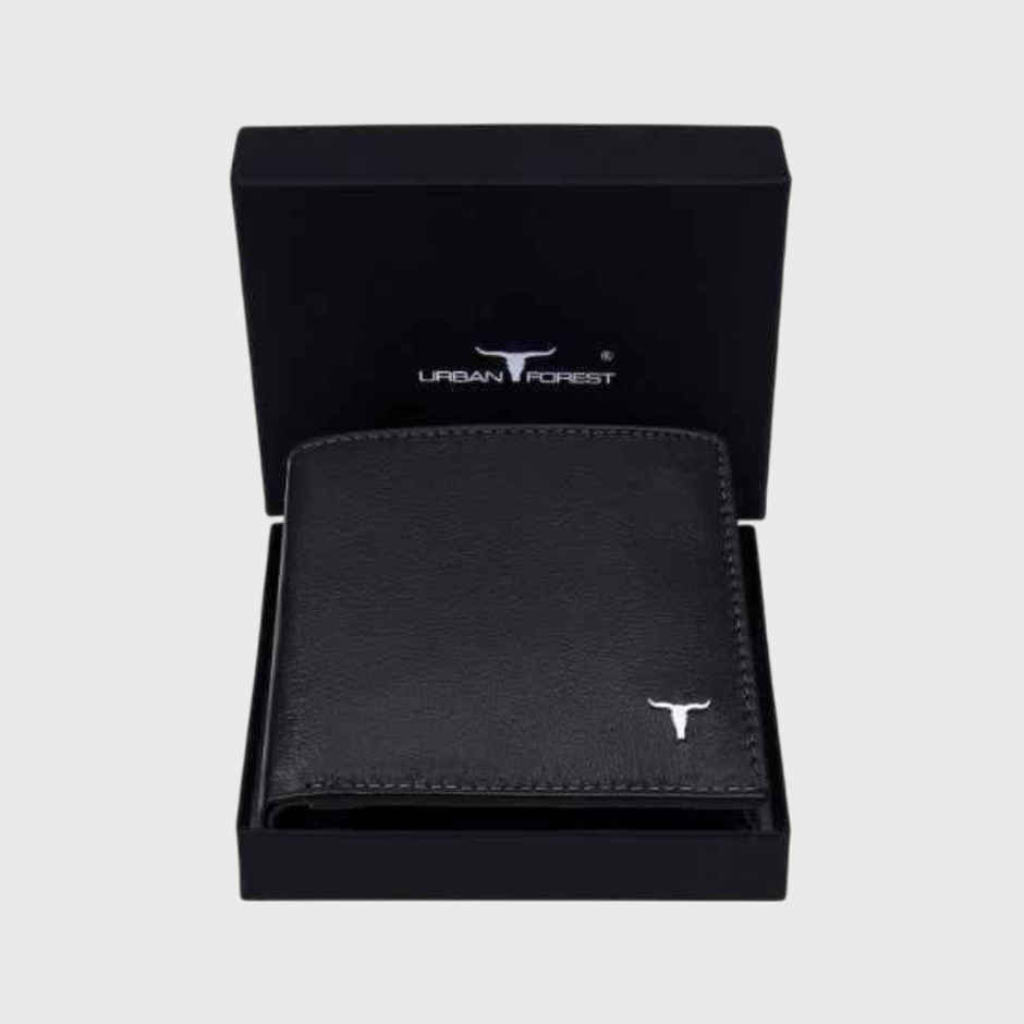 Urban Forest Men's George Leather Wallet | Black