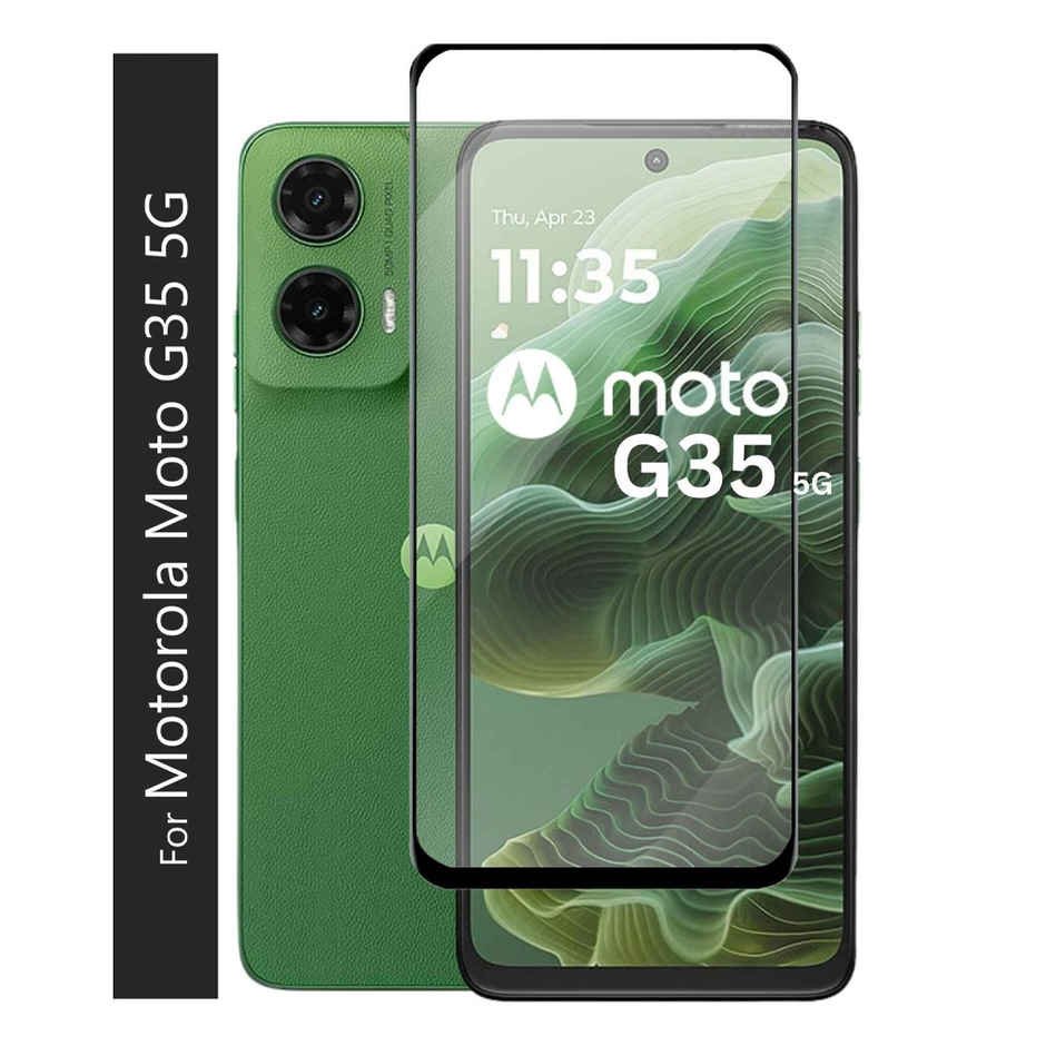 Kwine Case Motorola Moto G35 5G Tempered Glass Screen Protector