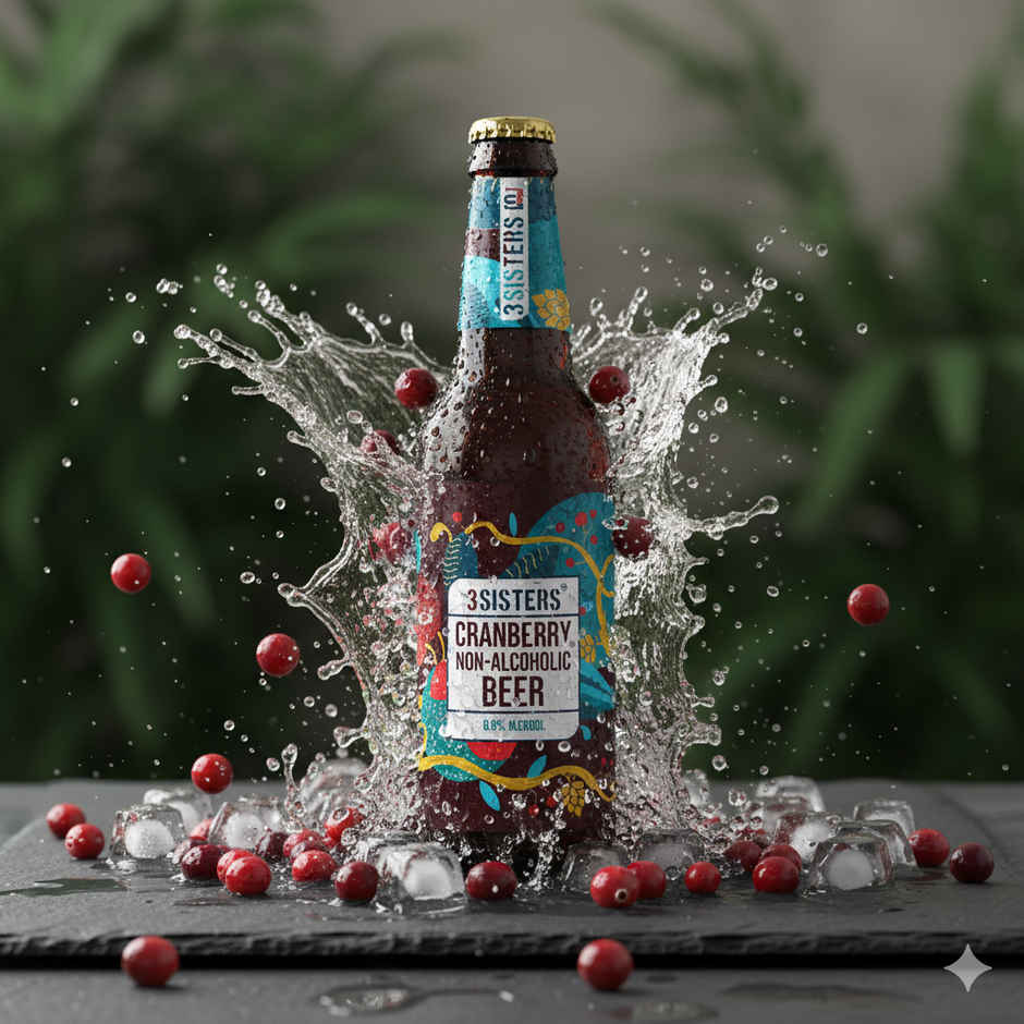 3 Sisters Cranberry Non Alcoholic Beer