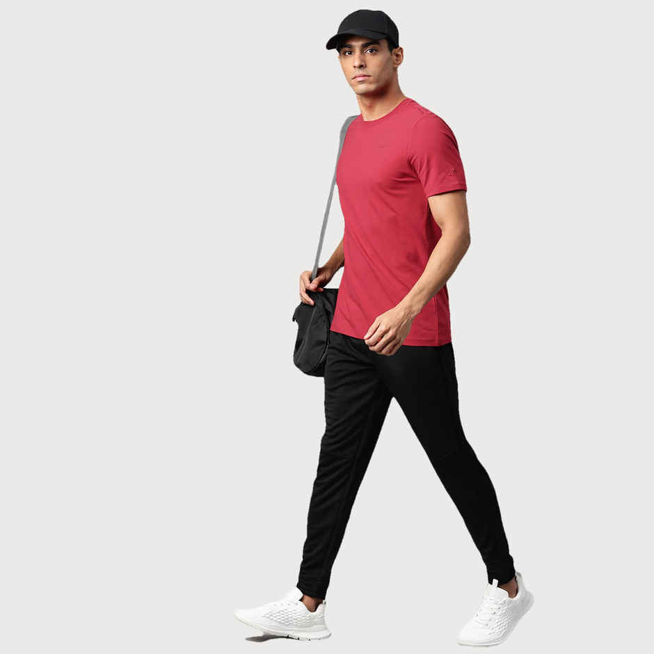 Alcis Men's Cotton Lycra Tee | Red | S