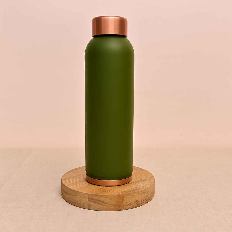 OGGN Matt Colour Copper Bottle | Olive | 950 ml
