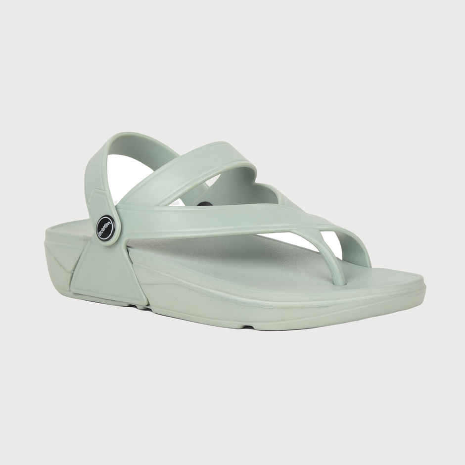 Action Women's Aptw-33 Backstrap Sandals | Office Wear | Comtable Sandals | Spring Green - UK 6