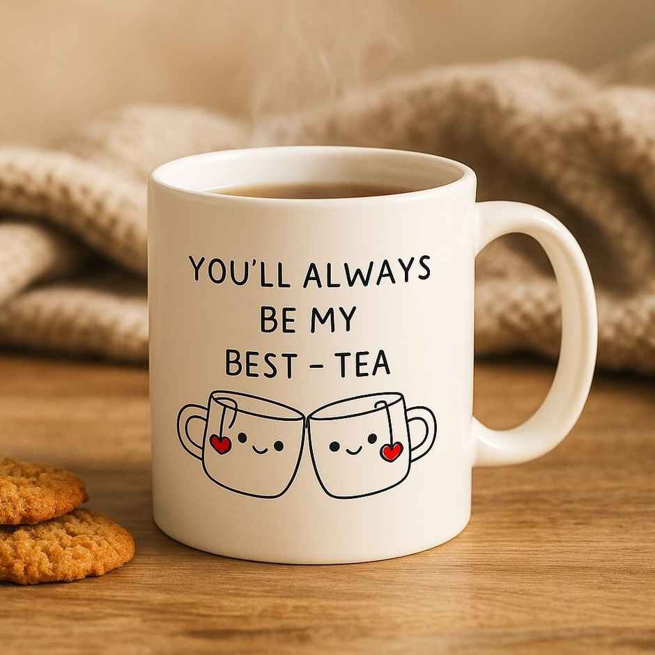 OGGN You Will Always Be My Best Text Printed Mug | 380 ml