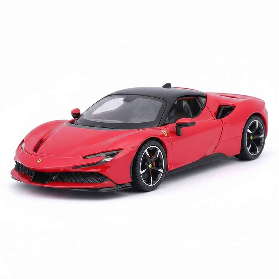 Bburago Licensed 1:24 Model Ferrari SP90 Stradale with Arcylic Box