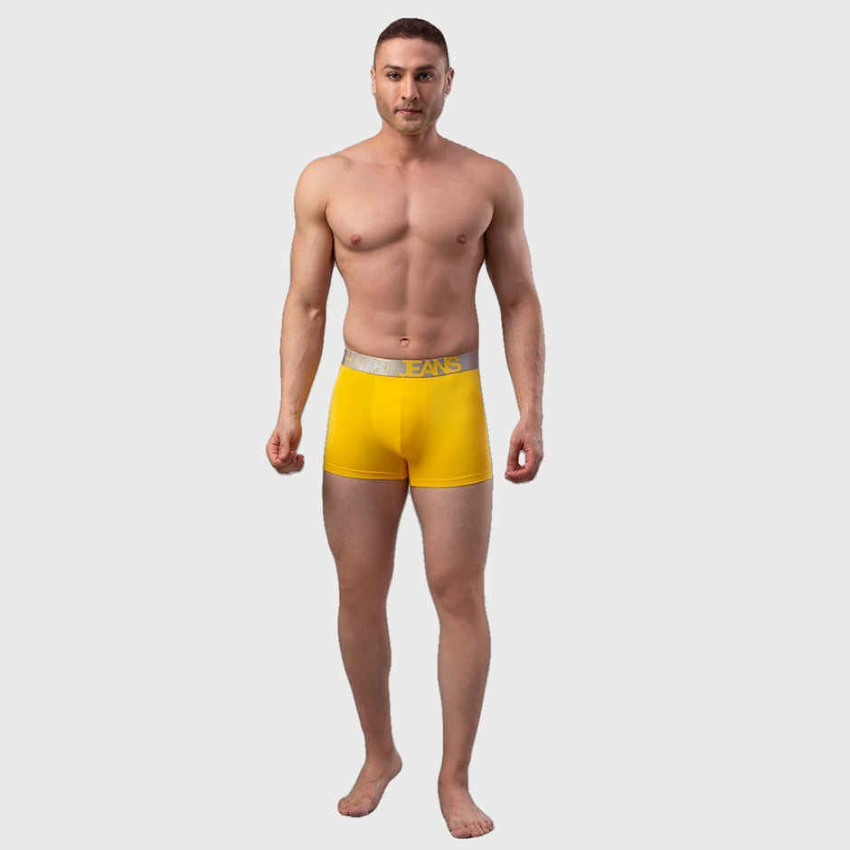 Underjeans by Spykar Mens Premium Yellow Trunk | XL