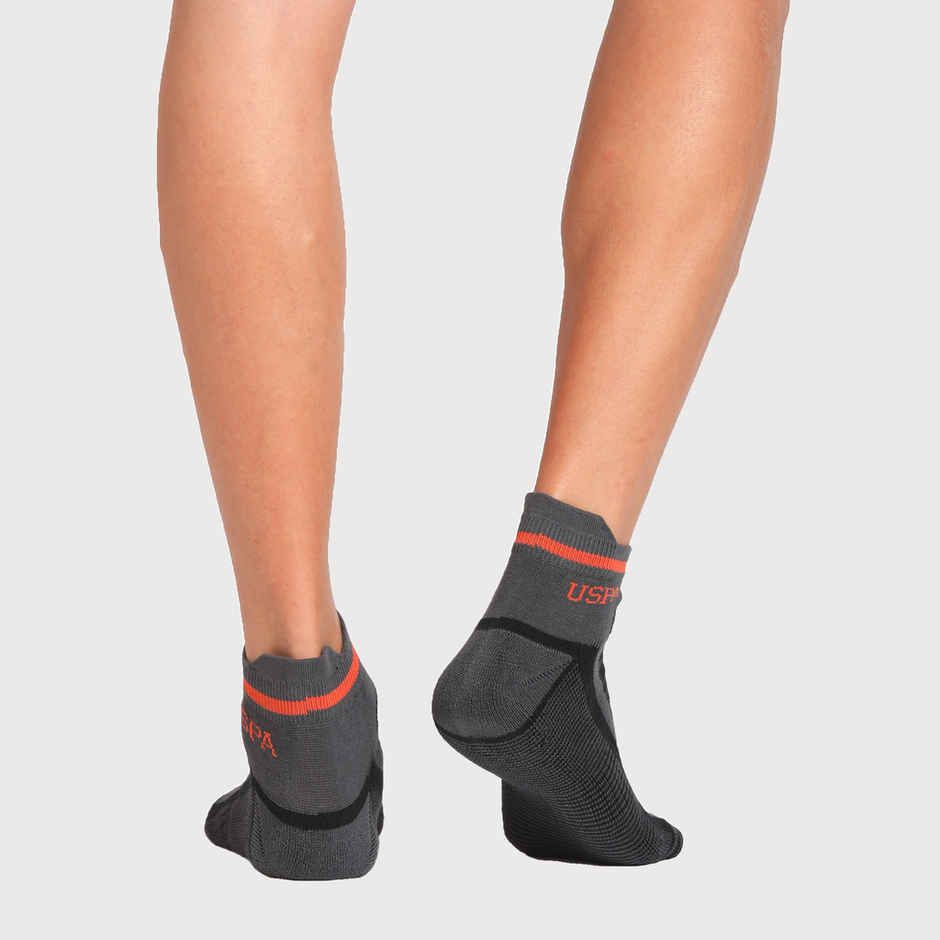 U.S. Polo Assn. | Socks Pack of 3 | ES006 | Red, Black and White