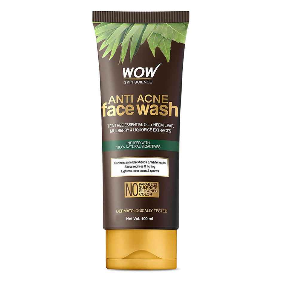 WOW Skin Science Anti Acne Face Wash 