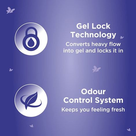 Stayfree Ultra Dry Max Sanitary Pads | XXL | 42 pcs