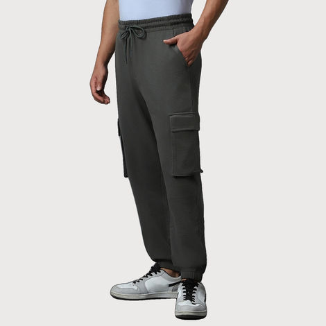 Bewakoof Joggers for Men | Grey - 2XL