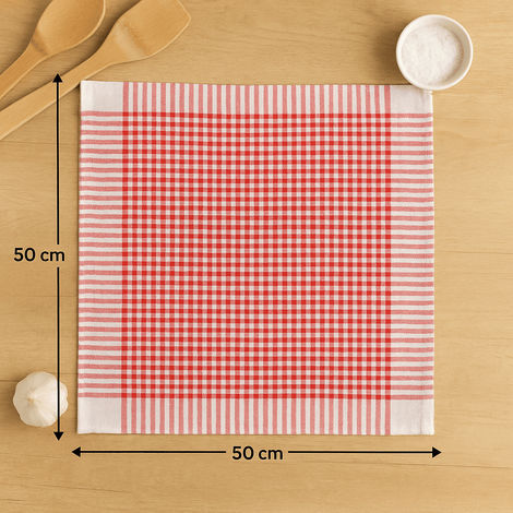 HD Creations Check Duster | Pack Of 4