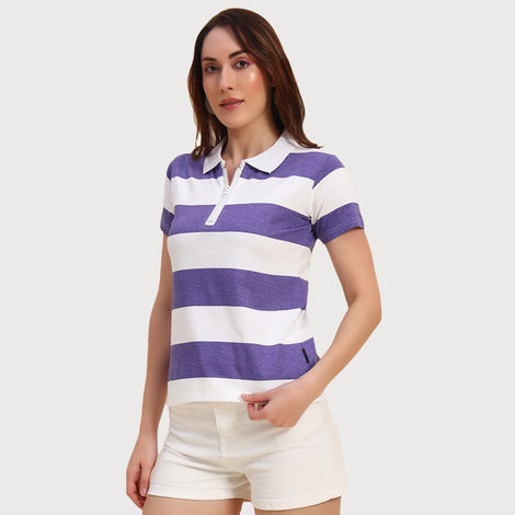 The Dry State Women's Veronica & White T-shirts WTSH | 1615D | M