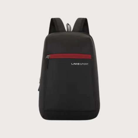 Lavie Sport Unisex Solid Polyester 11 L Casual Backpack | Black - S