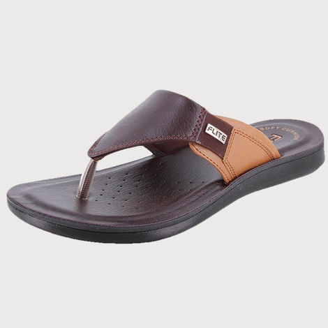 Flite Men's PUG-96 Slippers | Dark Brown | 10 UK
