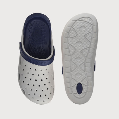 Liberty A-Ha LPMXT-800 Men's Grey Sling Back Clogs - 40