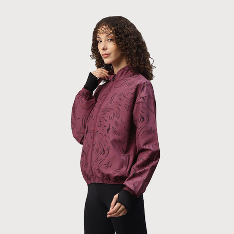 Dida Women's Sports Jacket | Regular Comfortable Stretchable Dry-Fit | D.Rose - M