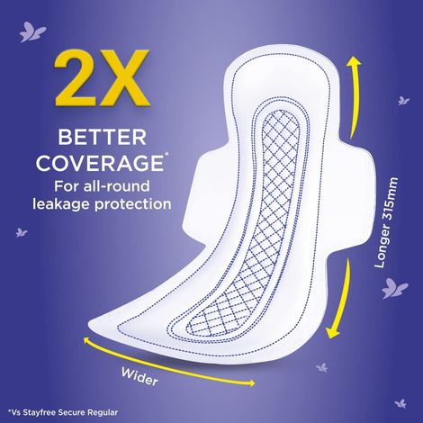 Stayfree Ultra Dry Max XXL Sanitary Pads