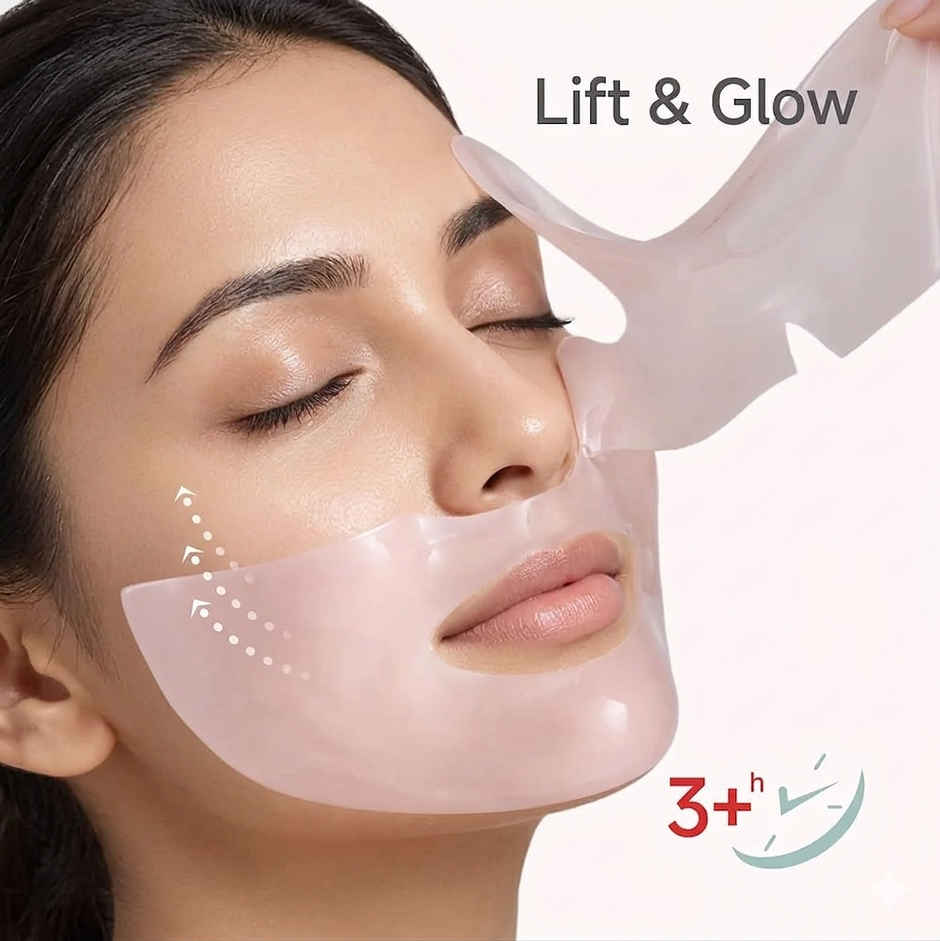 Pikwin Bio Collagen Face Sheet Mask | Korean Glass Skin Anti Aging Formula