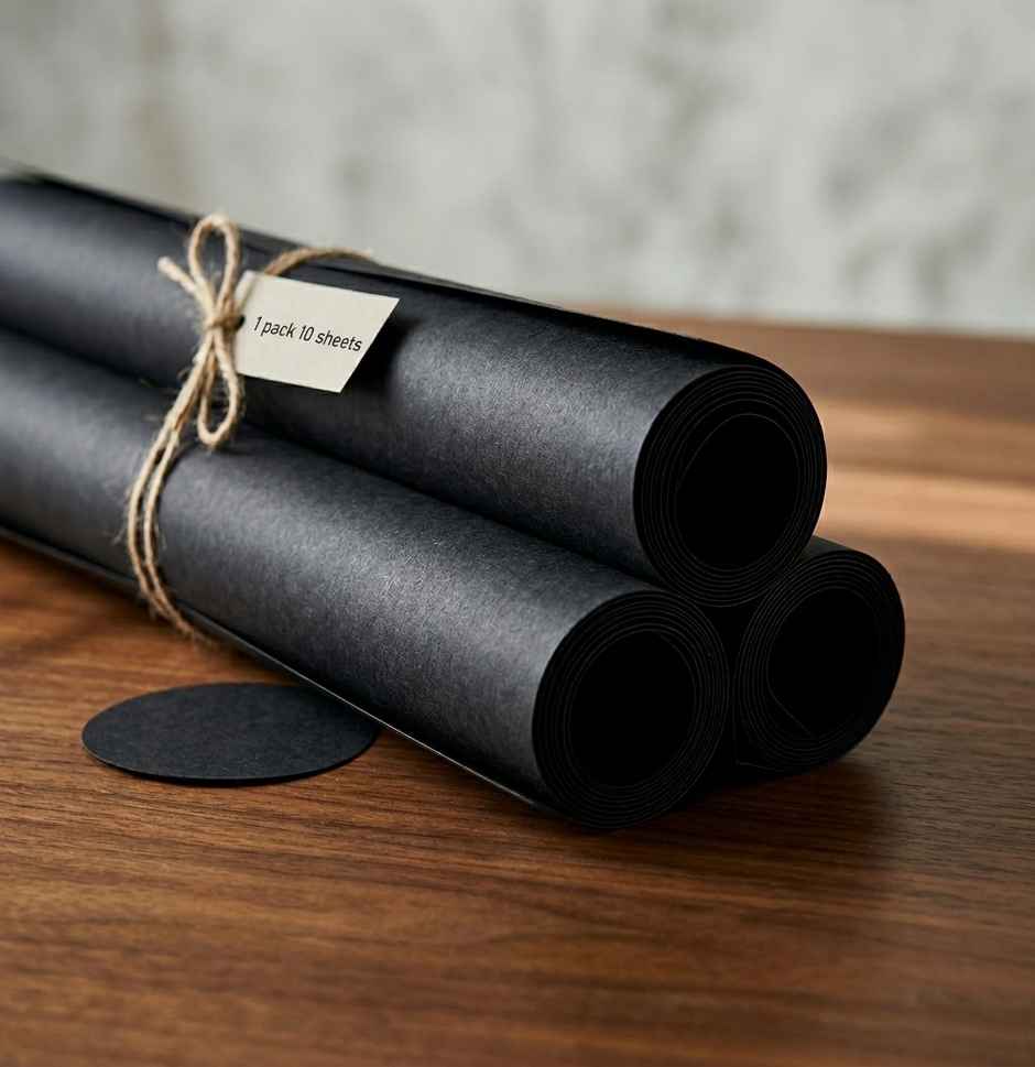 ABK Chart Paper Black Set of 10 | 22 x 28 in | A1