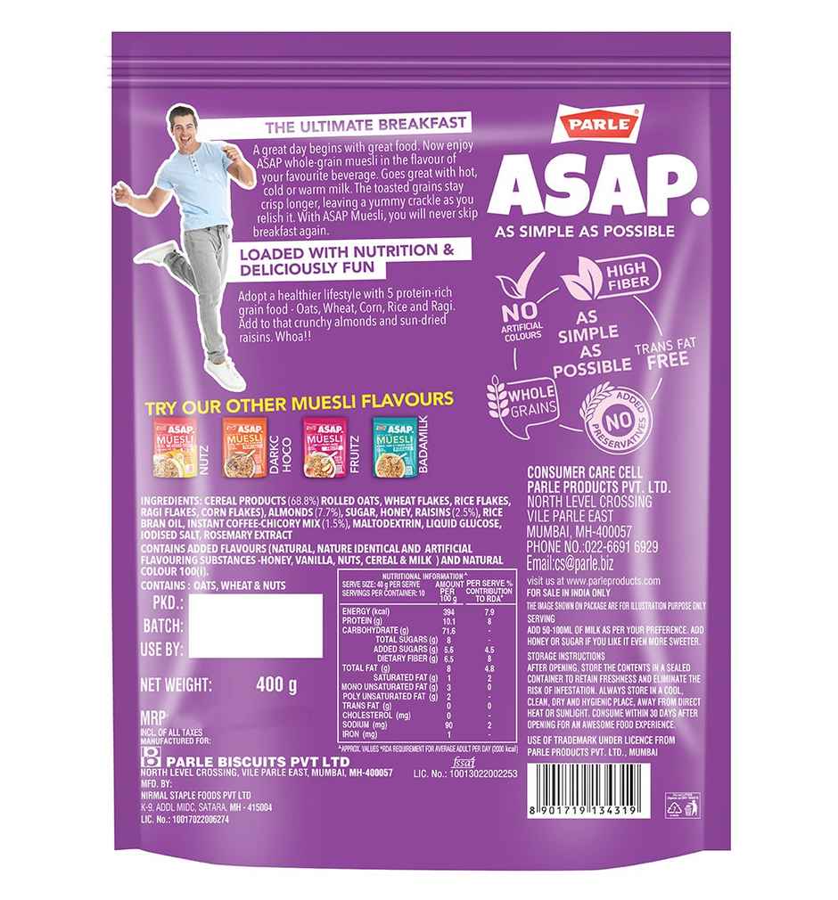 ASAP Coffeeluv Muesli