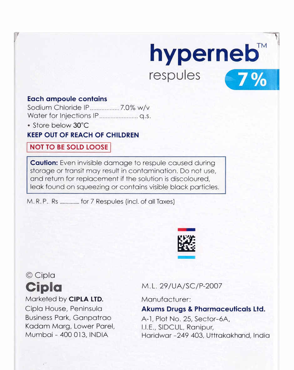Hyperneb 7% Respule