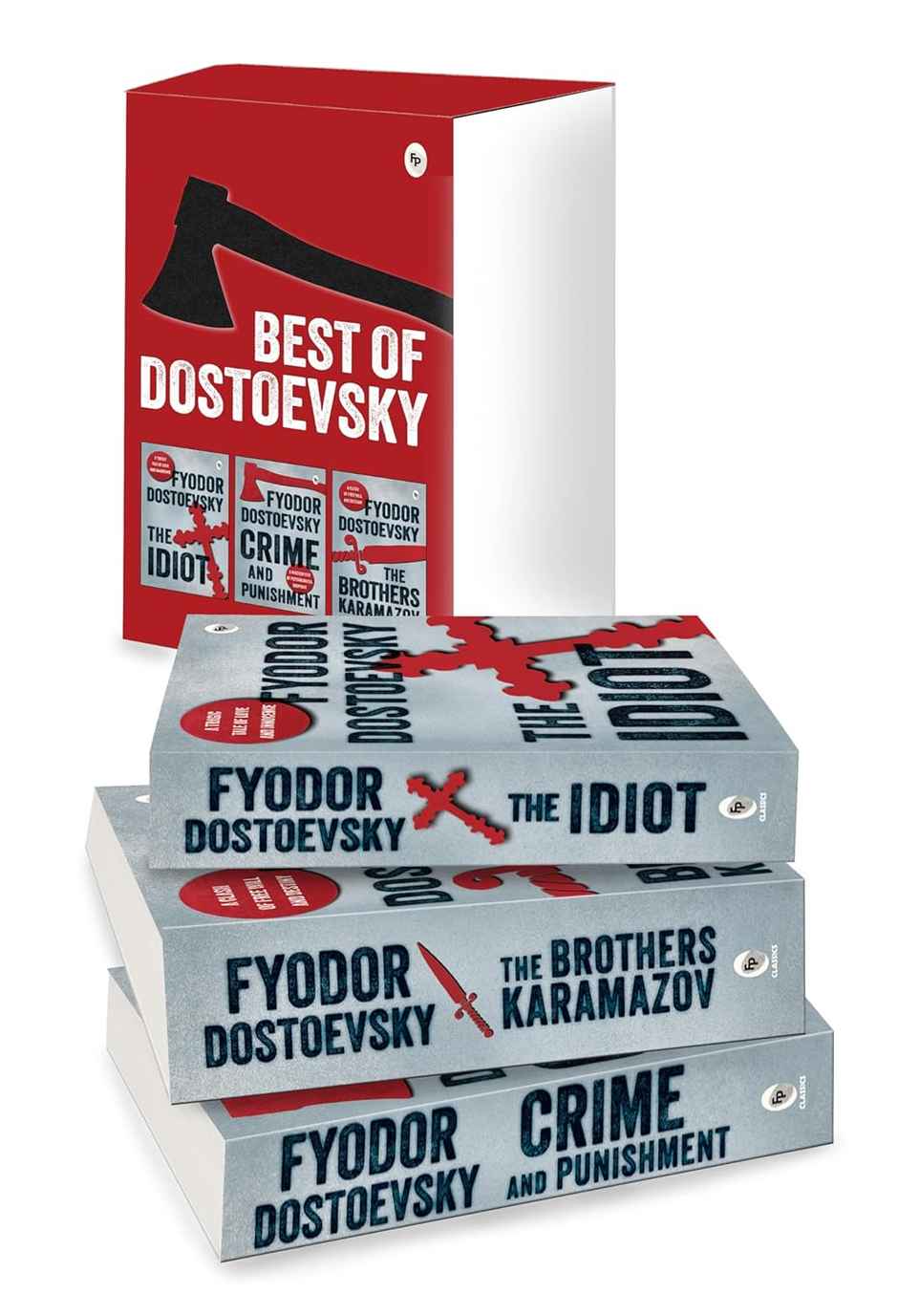 The Best of Dostoevsky Boxed Set (Crime and Punishment, The Idiot, The Brothers Karamazov)
