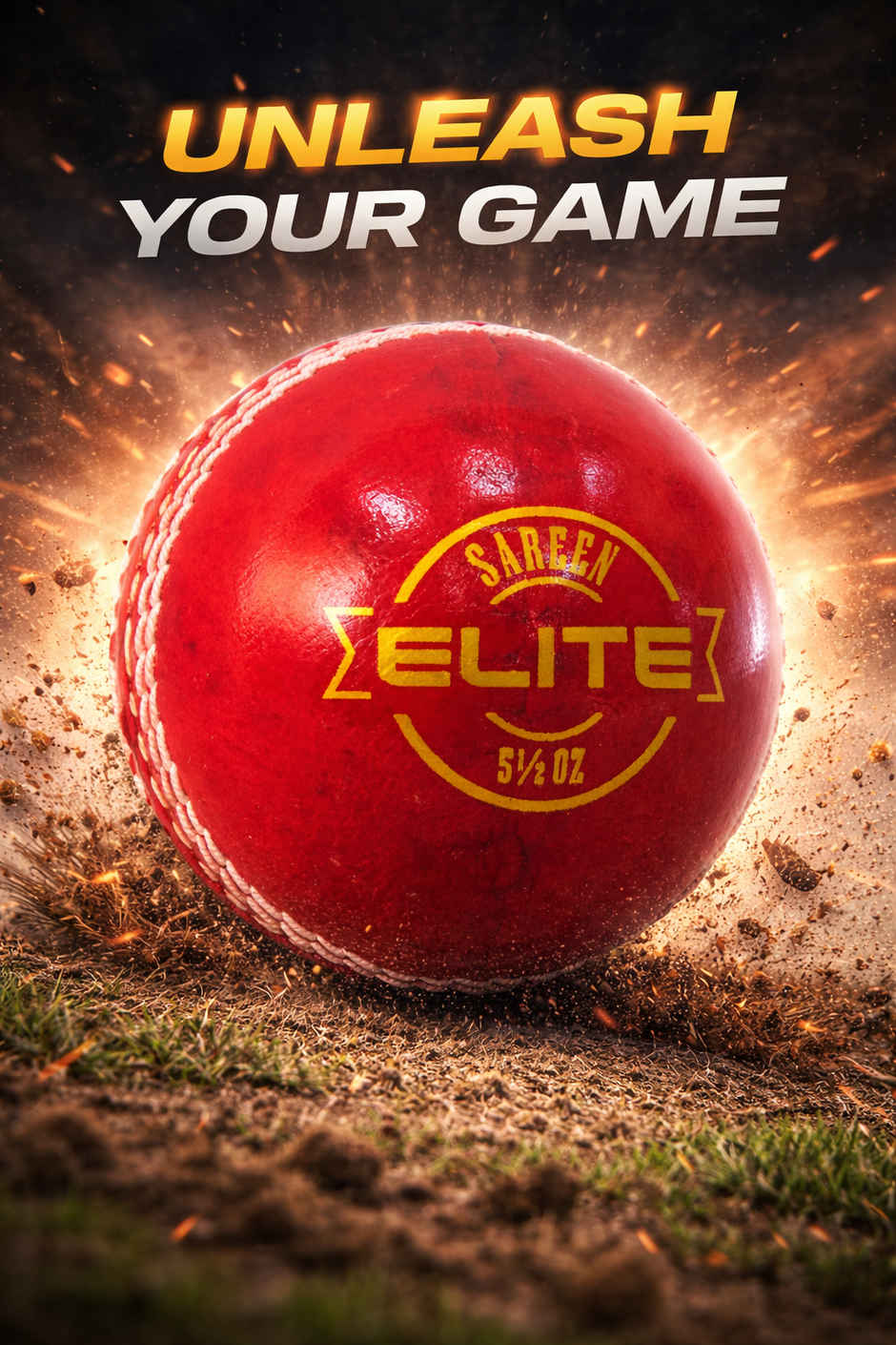 SS leather Ball Red Ton Elite