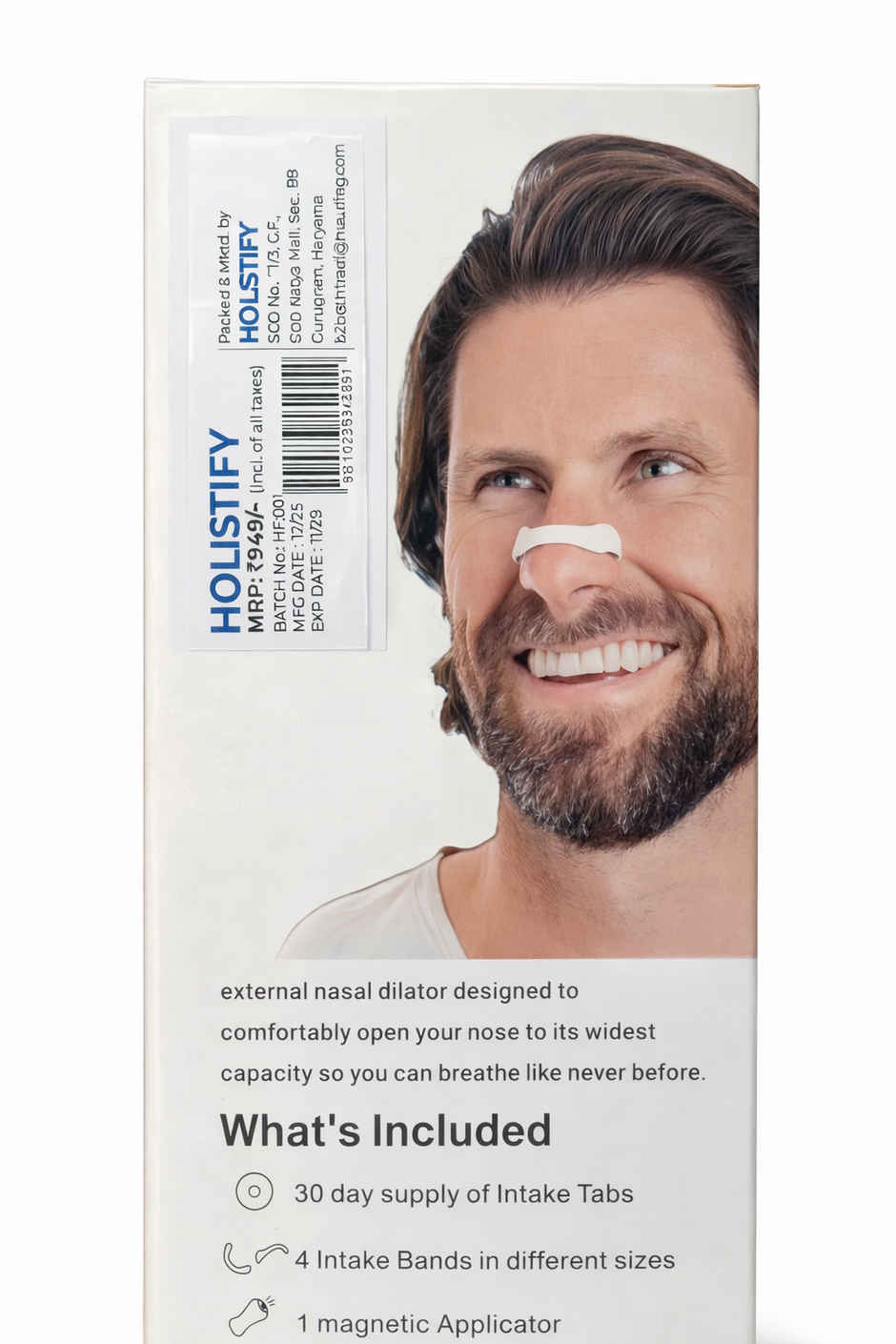 Holistify Magnetic Nasal Strips