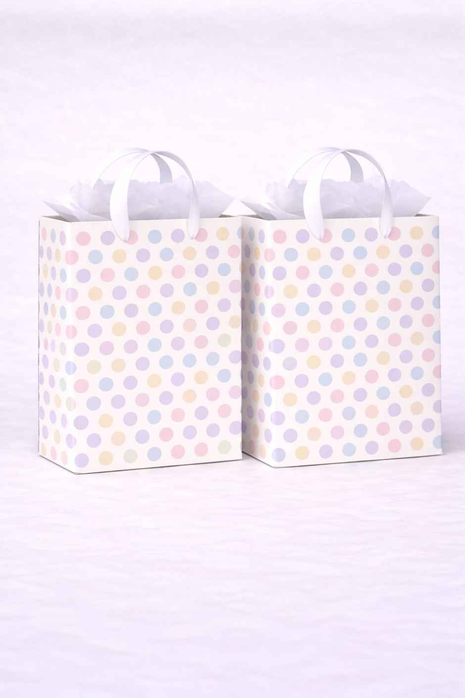 Multicolor Big Dots Gift Bag | Medium | Bright Storey