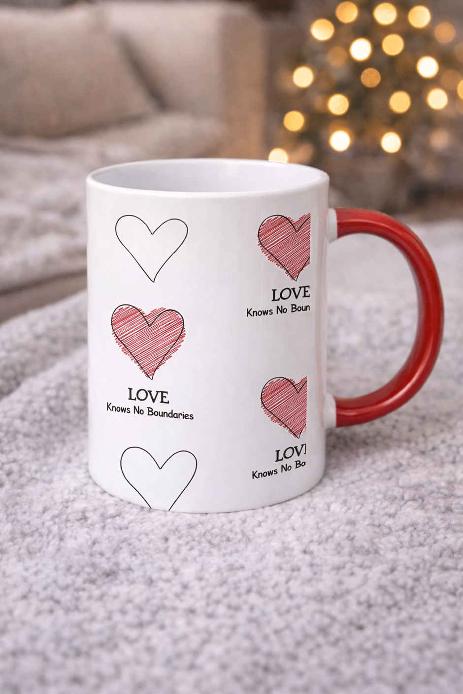 Love Knows No Boundaries Mug | Bright Storey