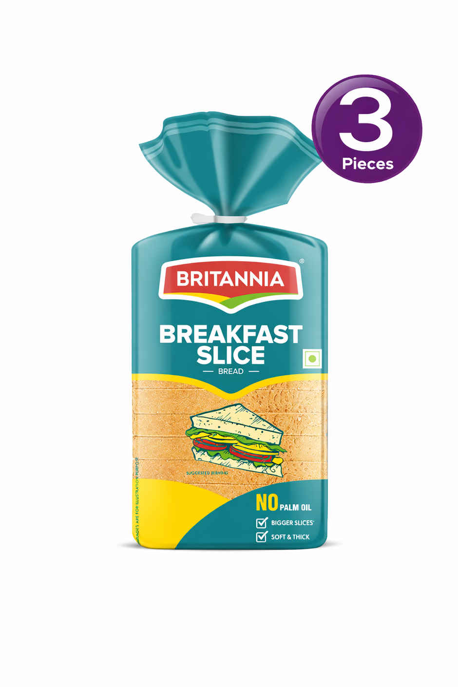 Britannia Breakfast Slice White Bread Combo