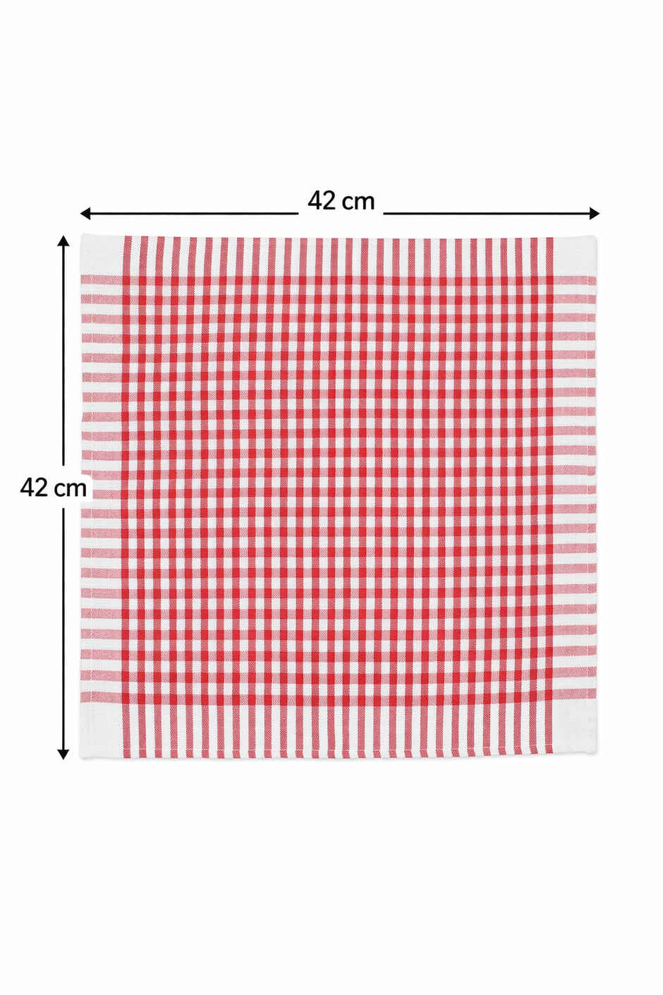 HD Creations Kitchen Check Duster Cloth | 46 x 46 cm