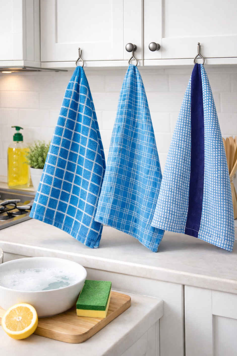 HD Creations Kitchen Towel | Blue - 40 x 60 cm Combo 