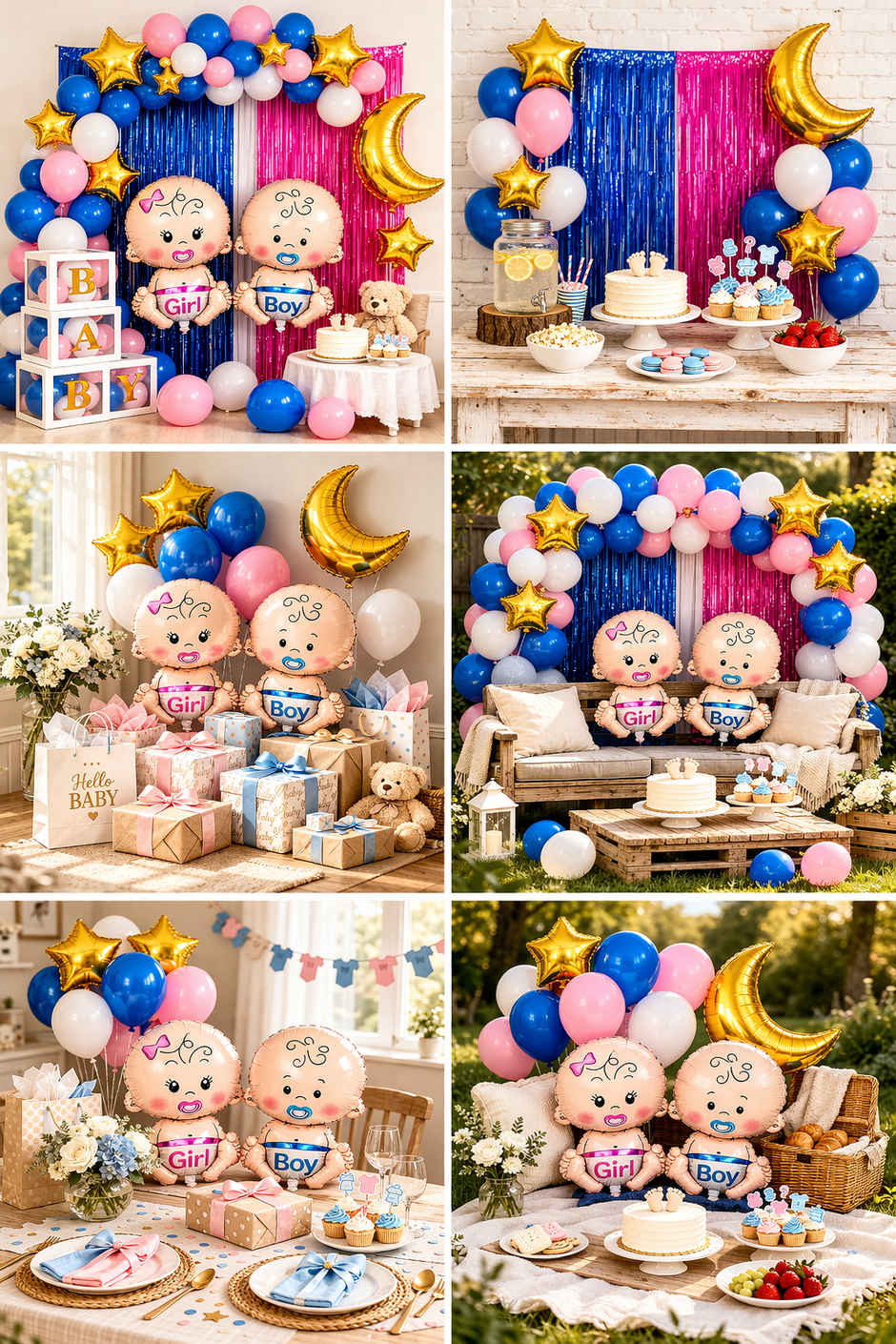Baby Shower Decoration Kit for Mom To Be Party with Banners & Balloons | BeyondLuv