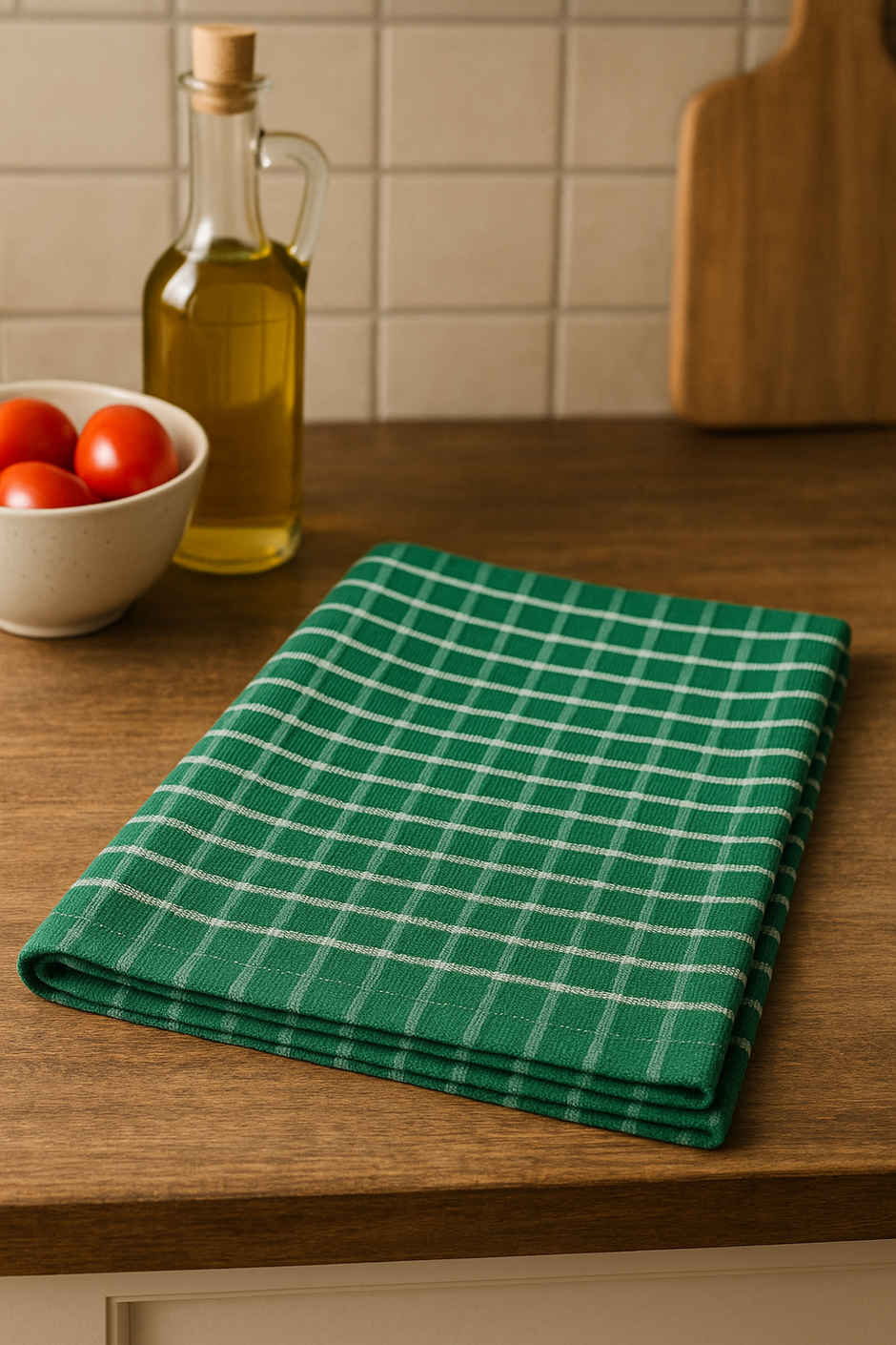 HD Creations Kitchen Towel | Green - 40 x 60 cm Combo