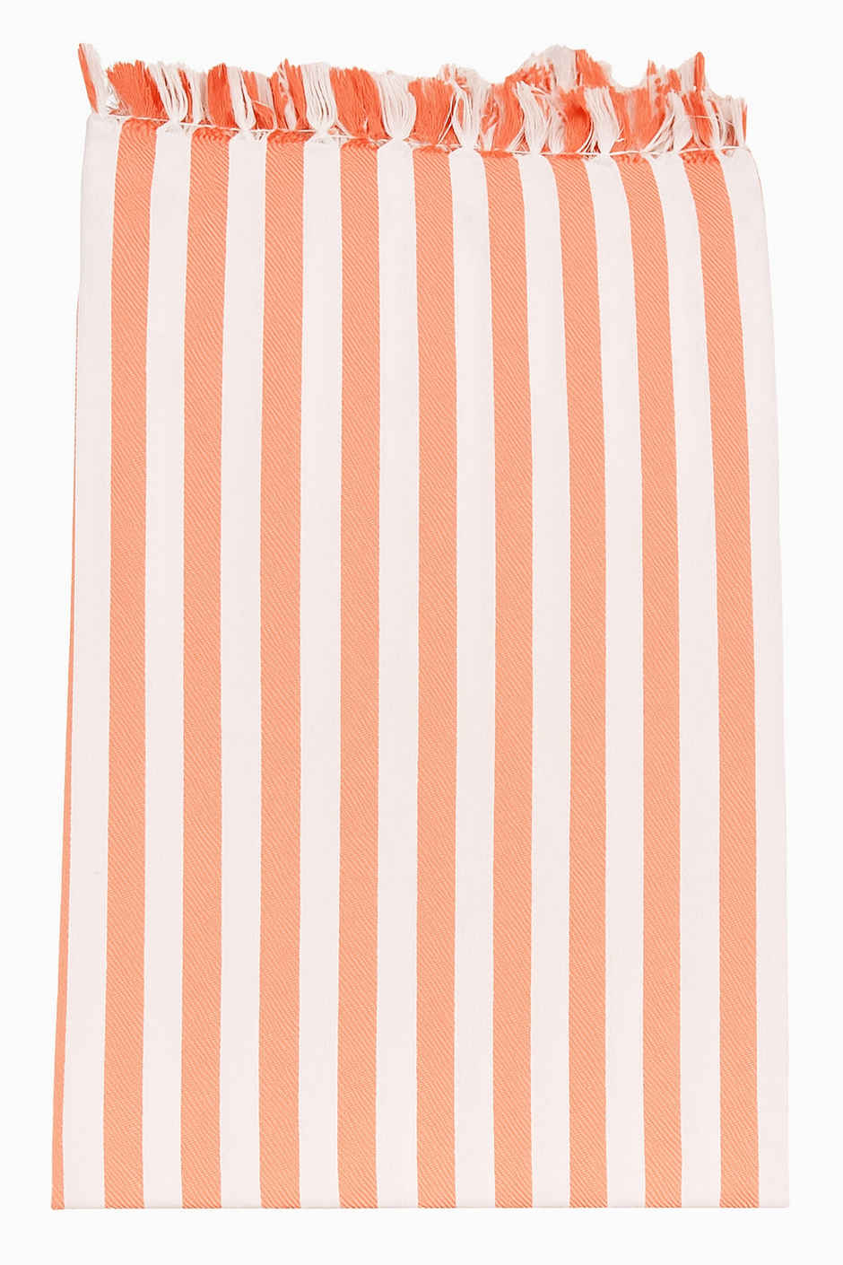 HD Creations Juno Cotton Bath Soft Orange Stripe