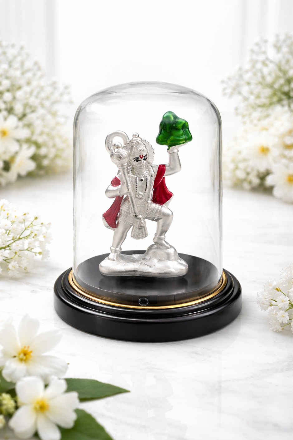 Pure Silver Hanuman Silver Idols for Home Temple | 4 grm | PNG Jewellers