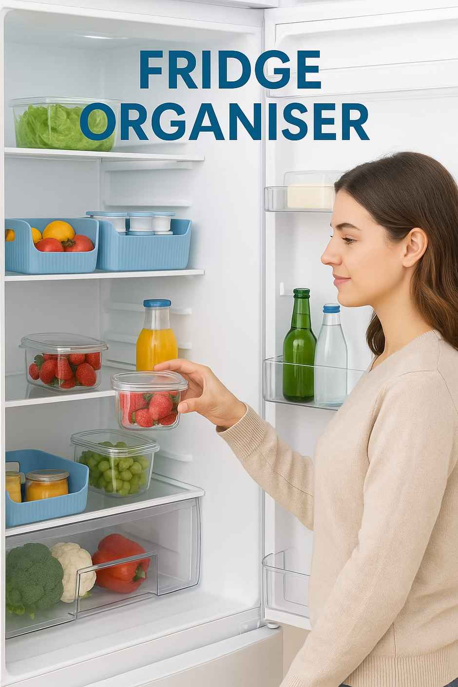 Jatin Vintage Plastic Storage Box Set