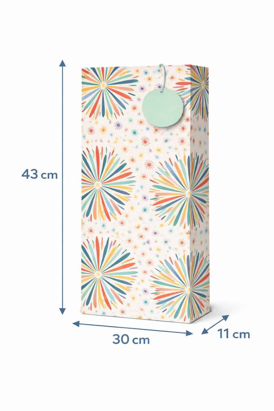 Decorative Gift Bag | Large | With Gift Tag | Bright Storey