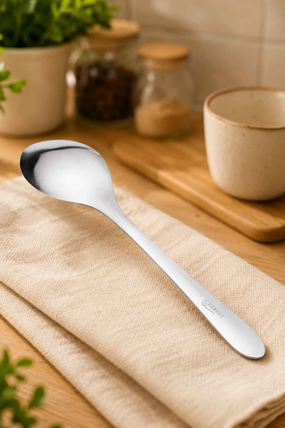 Everest Stainless Steel Tea Small Spoon Set of 6 Pcs