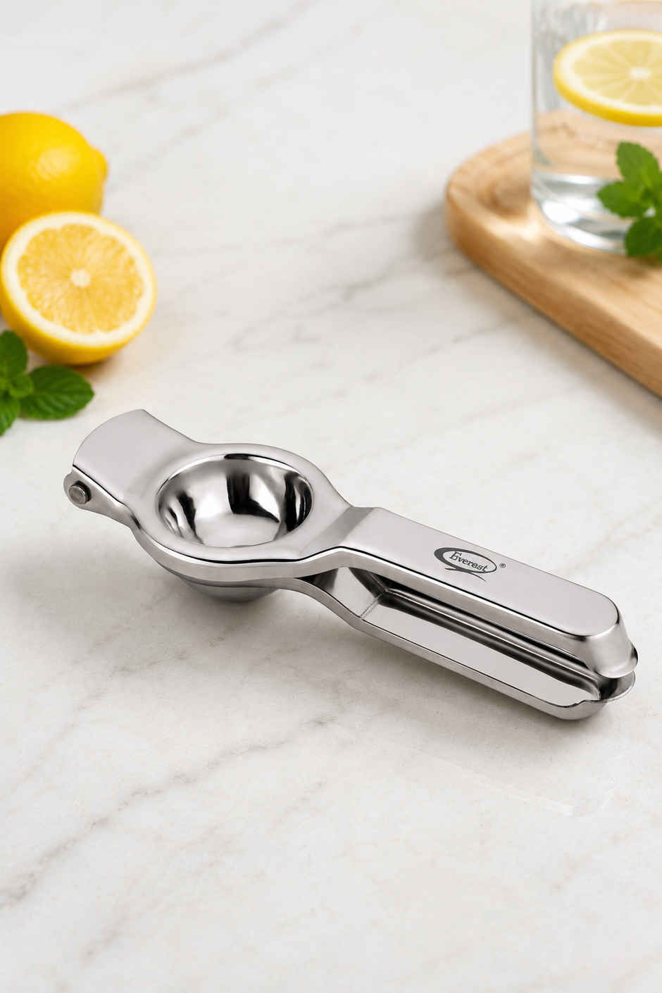 Everest Stainless Steel Lemon Squeezer with Opener