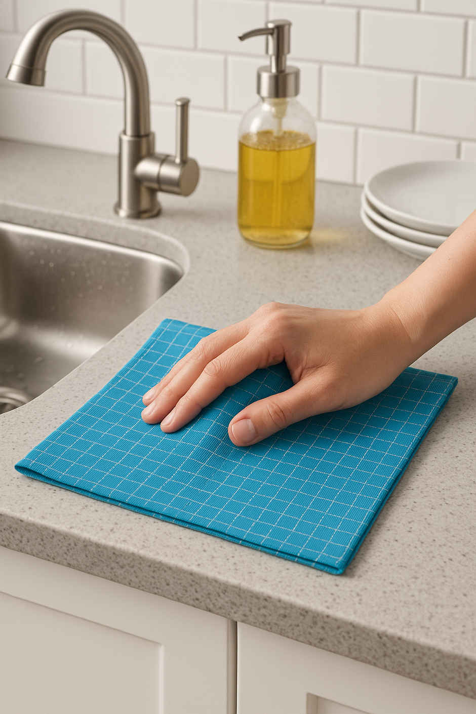 HD Creations Kitchen Towel | Blue - 40 x 60 cm Combo
