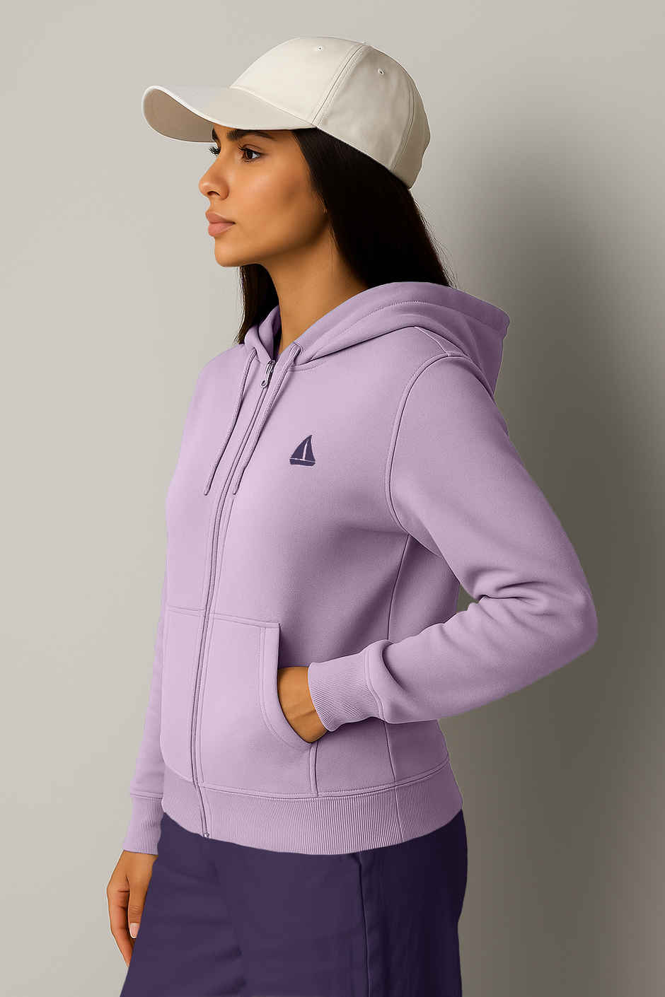 The Dry State Women's Sweatshirt | WSWE1927D | Lavender - L