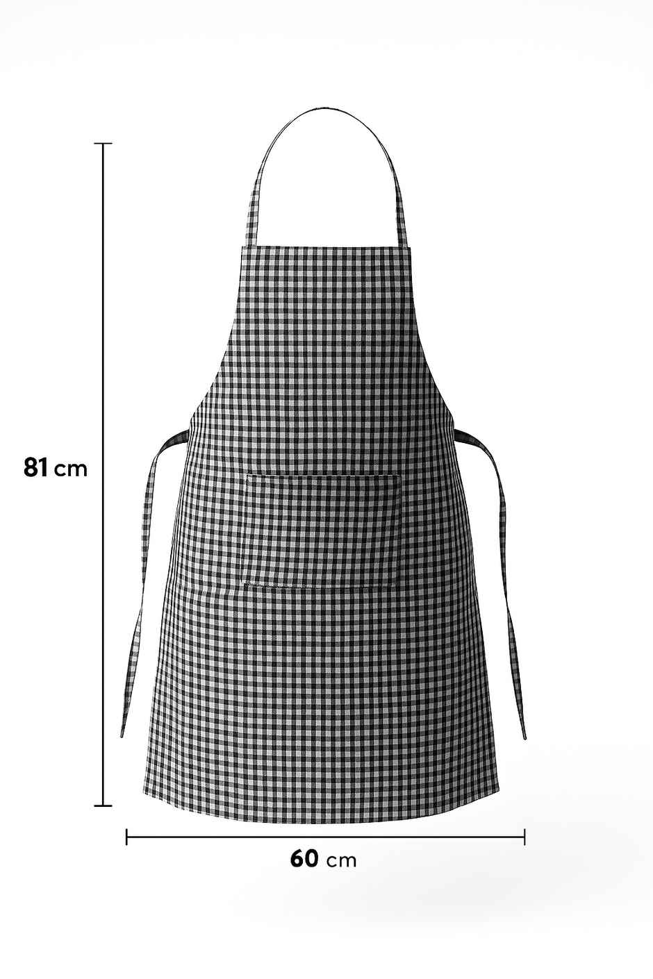 HD Creations Apron | Light Black | Durable Kitchen Apron