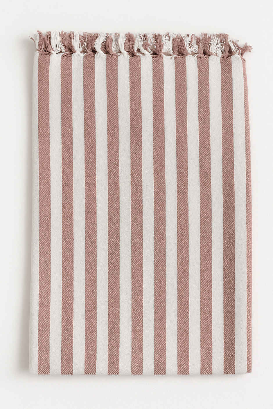 HD Creations Juno Cotton Bath Rose Mist Stripe