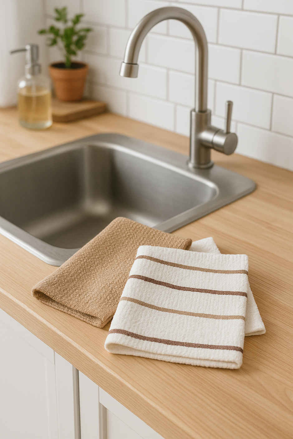 HD Creations Terry Kitchen Towel Set | Assorted - 32 x 54cm | Pack of 2