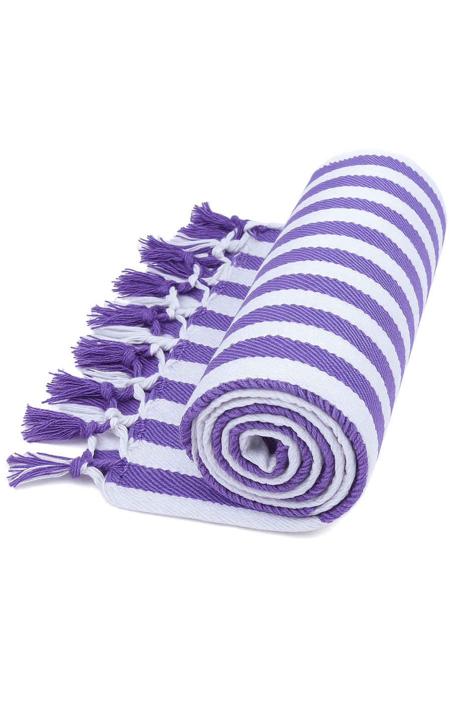 HD Creations Juno Cotton Bath Violet Dream Stripe