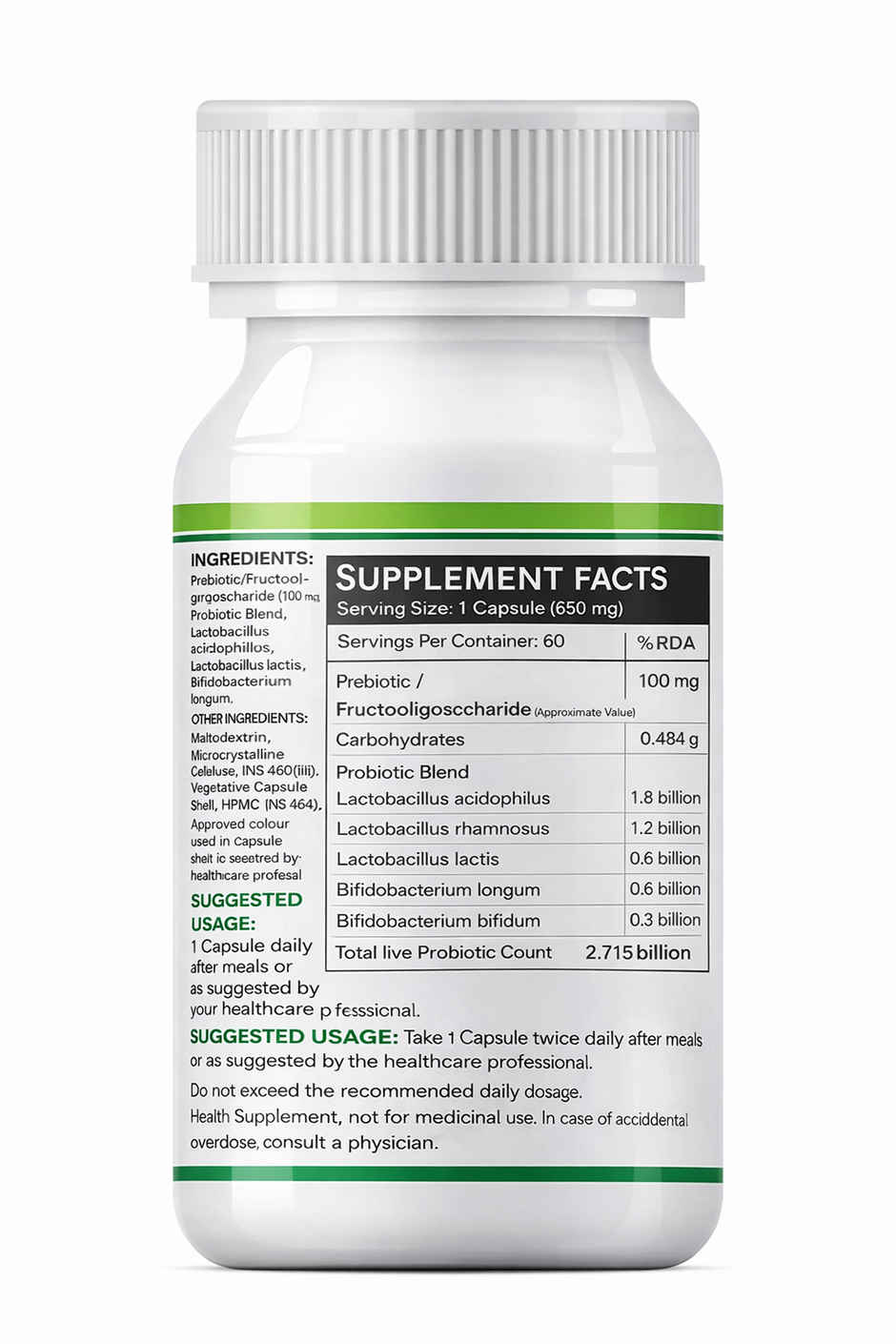 Inlife Pre and Probiotics for Gut Health