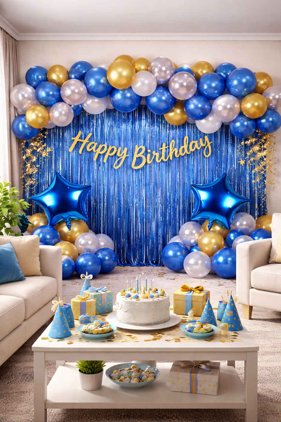 Happy Birthday Decoration Kit For Birthday, Birthday Party Items | BeyondLuv