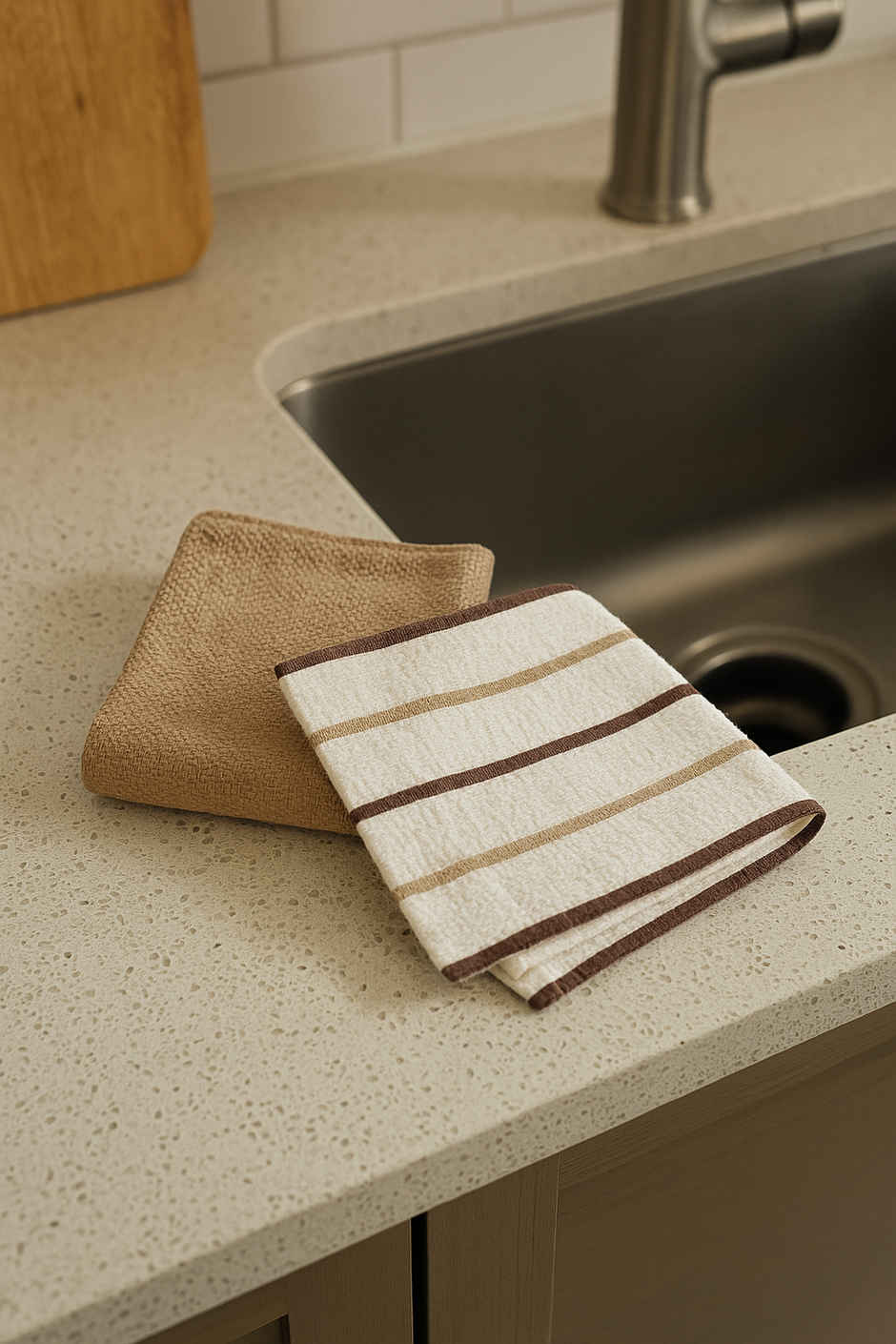 HD Creations Terry Kitchen Towel Set | Assorted - 32 x 54cm | Pack of 2